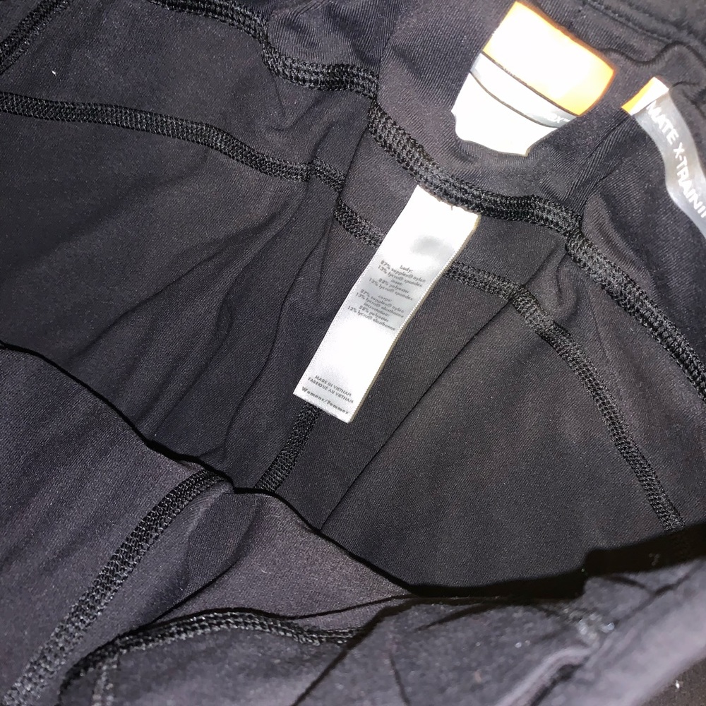 Lucy Powermax Black Capri Legging pants size S - Picture 9 of 12